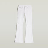 G-STAR Outlet 3301 Flare Jeans White