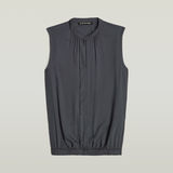G-STAR Outlet Top Stand Up Collar Gris