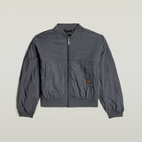 G-STAR Outlet Summer Bomber Jacket Grey