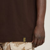 G-STAR Outlet Camiseta HeavyWeight Essential Loose Marrón