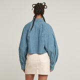 G-STAR Outlet Macro Balloon Shirt Light blue