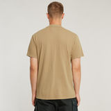 G-STAR Outlet Washed Pocket T-Shirt Beige