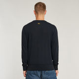 G-STAR Outlet Premium Core Knitted Sweater Dark blue