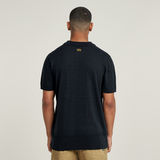 G-STAR Outlet Knitted Polo Dark blue