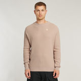 G-STAR Outlet Serrated Knitted Sweater Pink