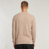 G-STAR Outlet Serrated Knitted Sweater Pink