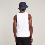 G-STAR Outlet Rib Tank Top White