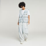 G-STAR Outlet Mega Modular Vest Light blue