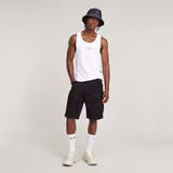 G-STAR Outlet Rib Tank Top White