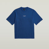 G-STAR Outlet Center Chest Boxy T-Shirt Medium blue