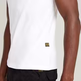 G-STAR Outlet Rib Tank Top White
