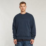 G-STAR Outlet Washed Relaxed Sweater Dark blue