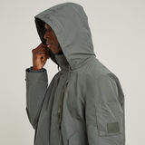 G-STAR Outlet Tech Unpadded Coat Grey