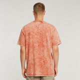 G-STAR Outlet Washed Loose T-Shirt Red