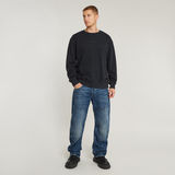 G-STAR Outlet Sudadera Washed Relaxed Negro