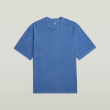 G-STAR Outlet Overdyed Center Chest Boxy T-Shirt Medium blue
