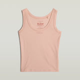 G-STAR Outlet Top sin mangas Slim Rib Rosa