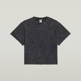 G-STAR Outlet Camiseta Washed G-Script Gris