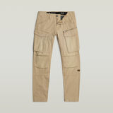 G-STAR Outlet Rovic Zip 3D Tapered Pants Beige