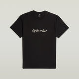 G-STAR Outlet G-Script T-Shirt Black