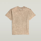 G-STAR Outlet Washed Loose T-Shirt Beige