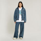 G-STAR Outlet FACETASM Unisex Track Jacket Medium blue