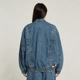 G-STAR Outlet FACETASM Unisex Track Jacket Medium blue