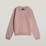 G-STAR Outlet Logo Crew Sweater Pink