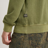 G-STAR Outlet Overdyed Sweater Green