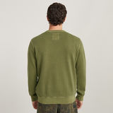 G-STAR Outlet Overdyed Sweater Green