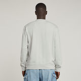 G-STAR Outlet G-Script Logo Sweater Grey