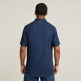 G-STAR Outlet Marine Slim Shirt Dark blue