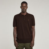 G-STAR Outlet Knitted Polo Brown