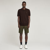 G-STAR Outlet Knitted Polo Brown