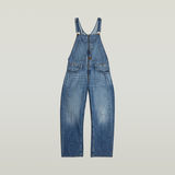 G-STAR Outlet Denim Dungaree 3D Loose Medium blue