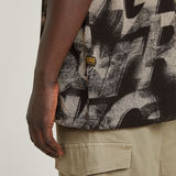 G-STAR Outlet Sprayed Letters Loose T-Shirt Multi color