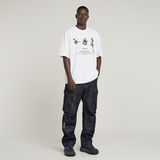 G-STAR Outlet Archive Boxy T-Shirt White