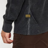 G-STAR Outlet Serrated Knitted Sweater Dark blue