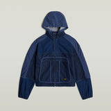 G-STAR Outlet Hooded Track Jacket Dark blue