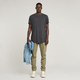 G-STAR Outlet Text Back Graphic Overdyed Lash T-Shirt Black