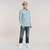 G-STAR Outlet Marine Slim Shirt Medium blue