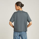 G-STAR Outlet Top Logo Mock Gris
