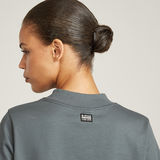 G-STAR Outlet Top Logo Mock Gris