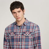 G-STAR Outlet Marine Slim Shirt Medium blue
