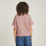 G-STAR Outlet Logo Mock Top Pink