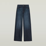 G-STAR Outlet Deck 1.0 Ultra High Wide Leg Jeans Dark blue