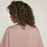 G-STAR Outlet Logo Mock Top Pink