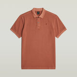 G-STAR Outlet Dunda Overdyed Slim Polo Red