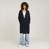 G-STAR Outlet Oristel Knit Cardigan Dark blue