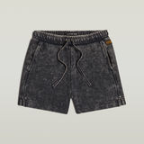 G-STAR Outlet Shorts Overdyed Sweat Gris
